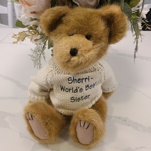 The Boyds Collection Vintage Stuffed Animal Brown Teddy Bear